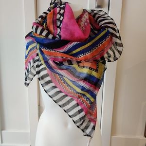 Multicolored shawl sarong